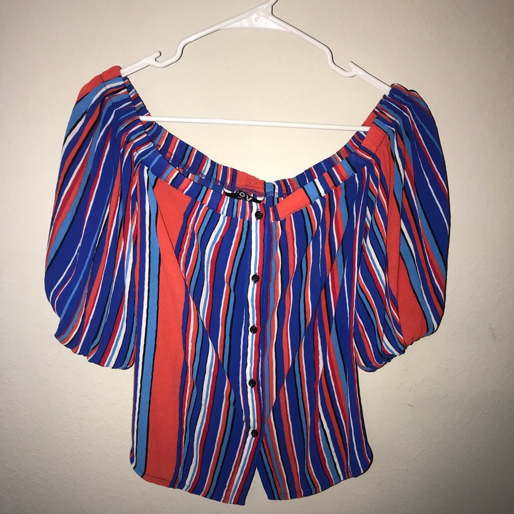 Off the shoulder blouse
